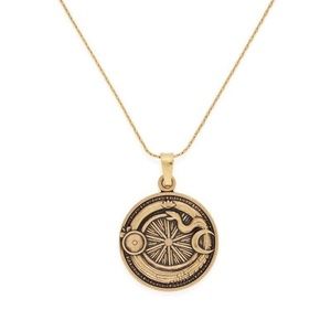 Alex And Ani Gold Ouroboros Chain Necklace